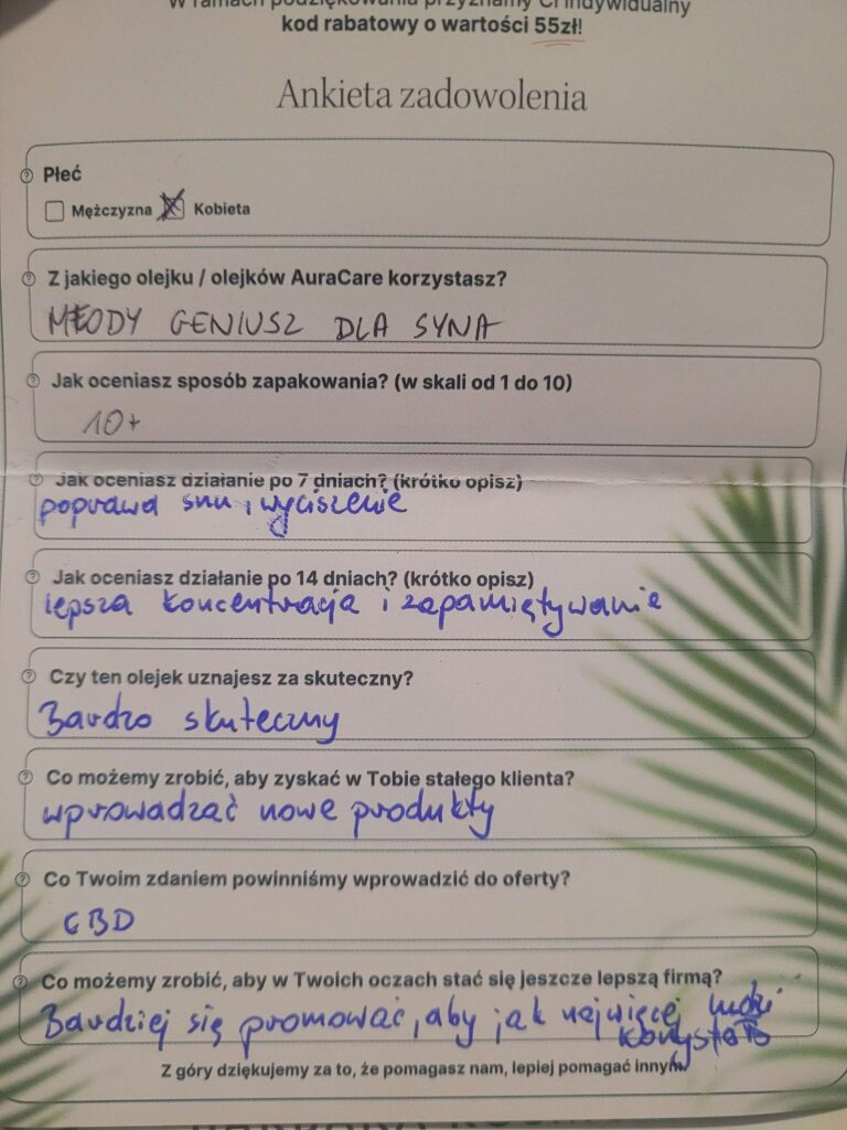 Ankieta 26.10.2024