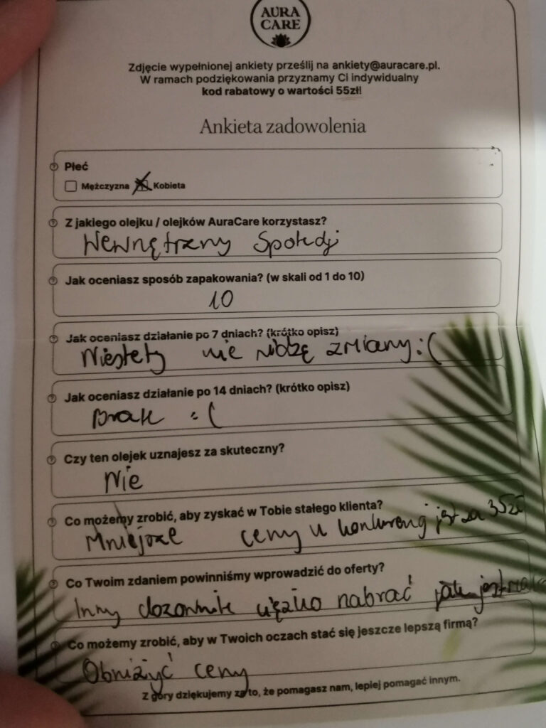 Ankieta 21.10.2024