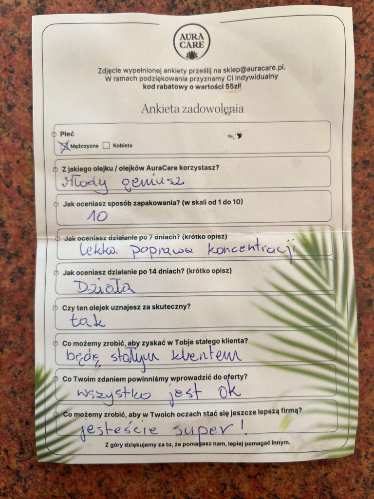 Ankieta 06.11.2024