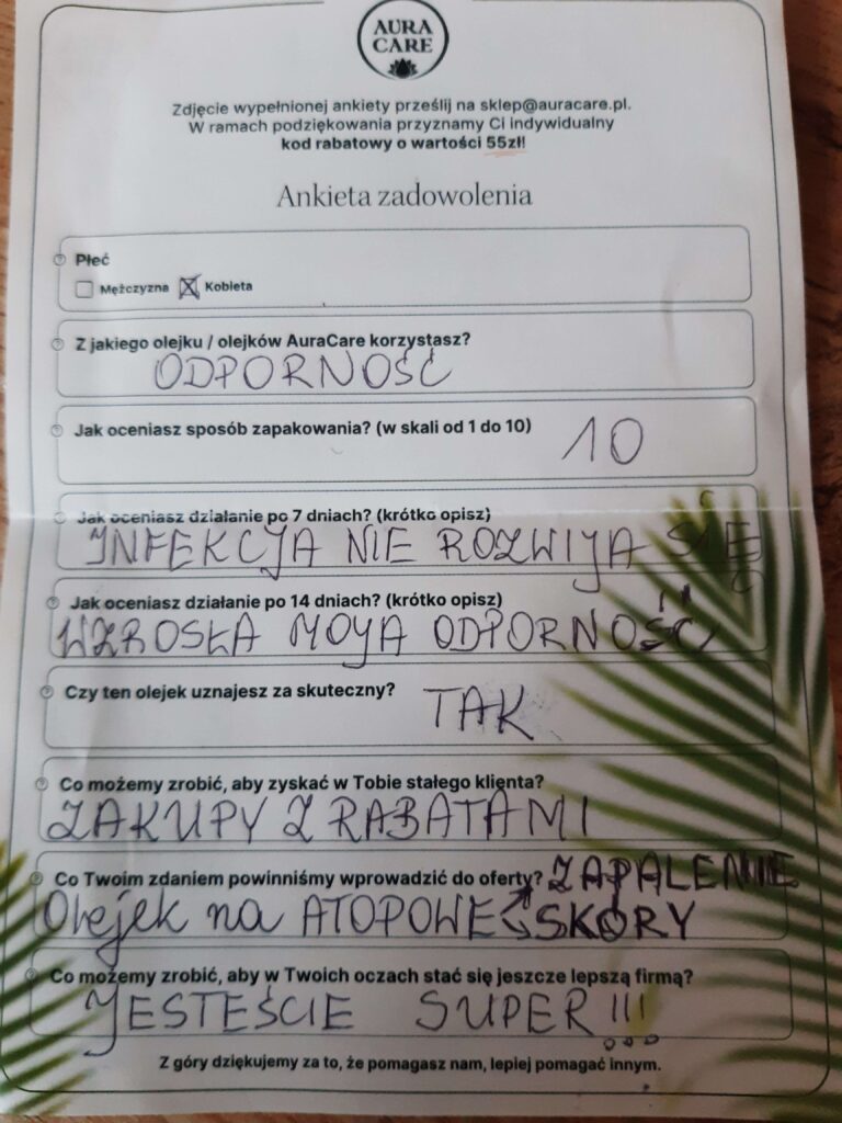 Ankieta 06.11.2024