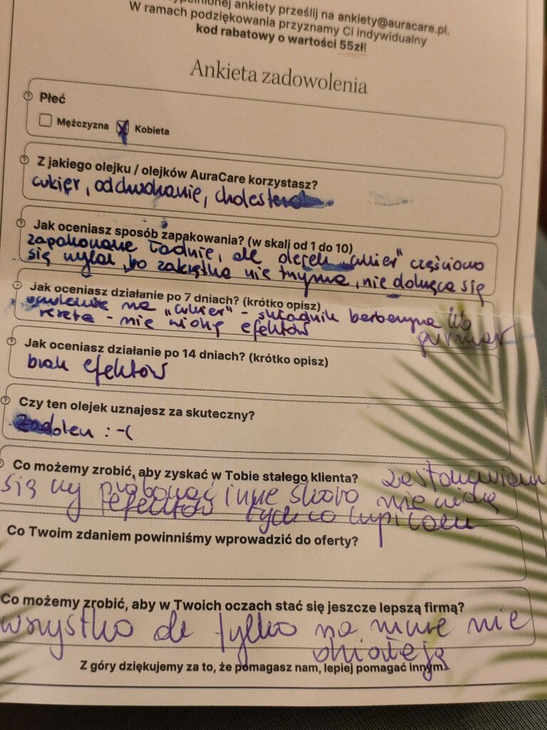 Ankieta 06.11.2024