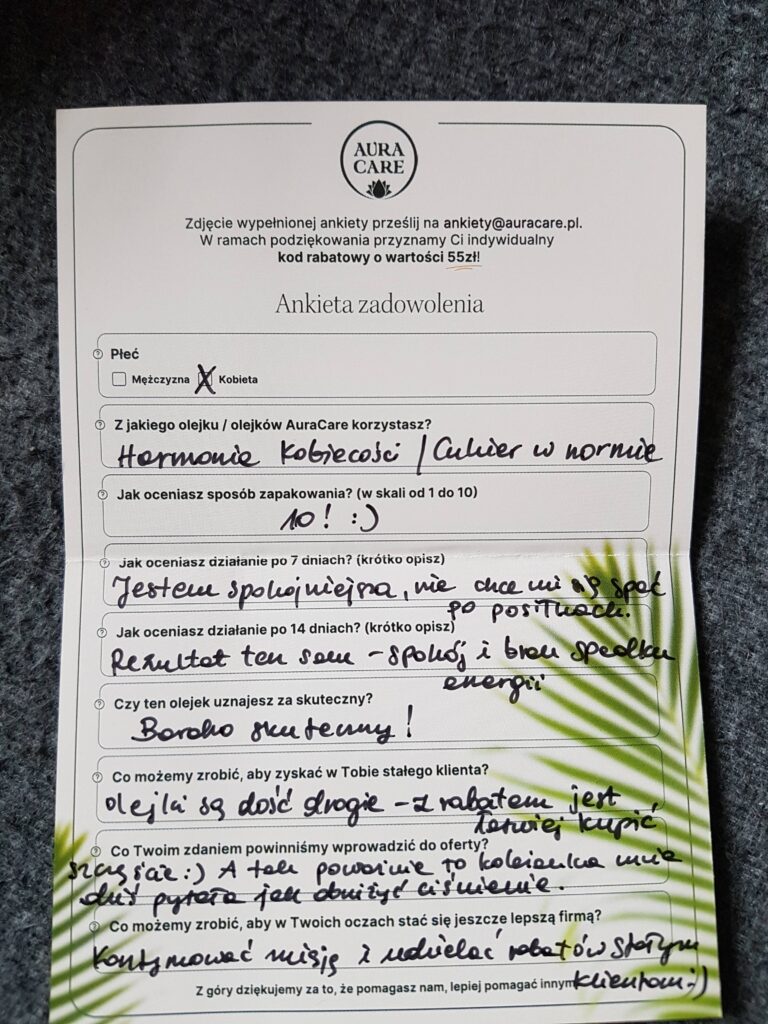 Ankieta 03.11.2024