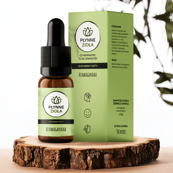 <b>ASHWAGANDHA</b> <br>Ashwagandha | 9400 mg<br> <small>PREMIUM, BADANIA, CERTYFIKATY</small>