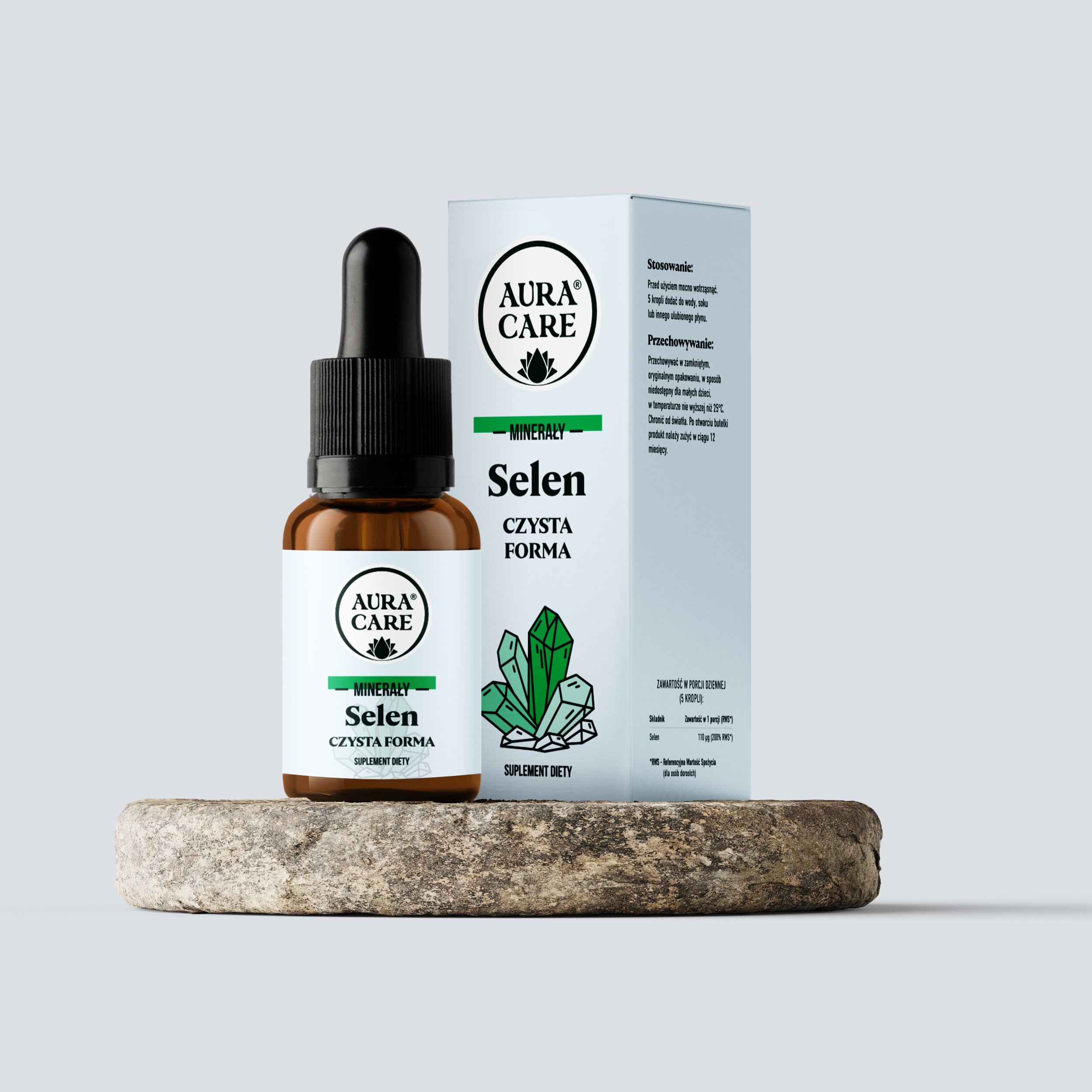 Selen Ultraczysta forma Minerały Aura Care | 15 ml